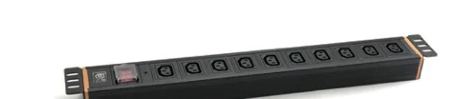Grantec 1.5U rack PDU with 10 IEC C13 outlets, switch and indicator